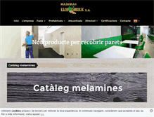Tablet Screenshot of llop-obiols.com